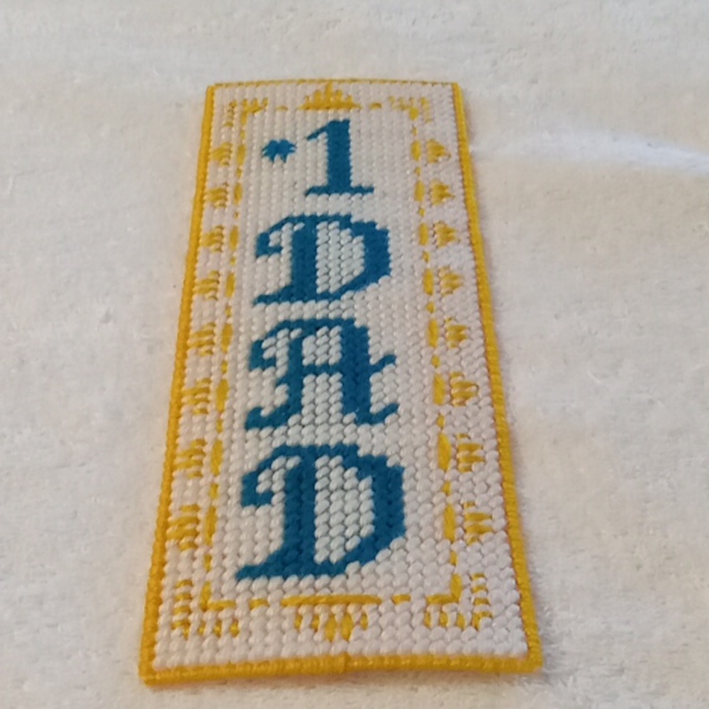 #1 Dad bookmark